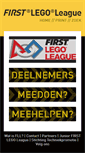 Mobile Screenshot of firstlegoleague.nl
